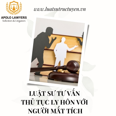 Luật sư tư vấn thủ tục ly hôn với người mất tích