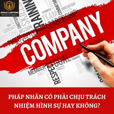 Pháp nhân có phải chịu trách nhiệm hình sự hay không? 