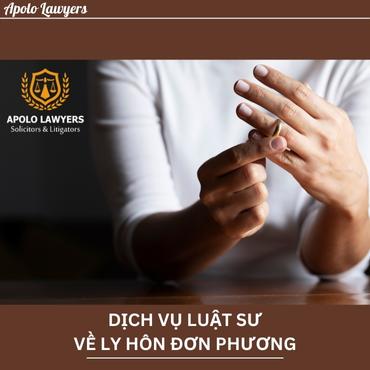 Dịch vụ luật sư về ly hôn đơn phương