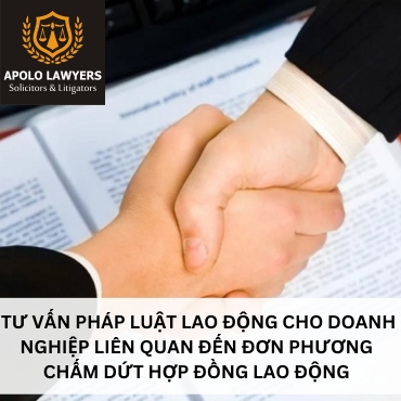 Tư vấn pháp luật lao động cho Doanh nghiệp liên quan đến đơn phương chấm dứt hợp đồng lao động