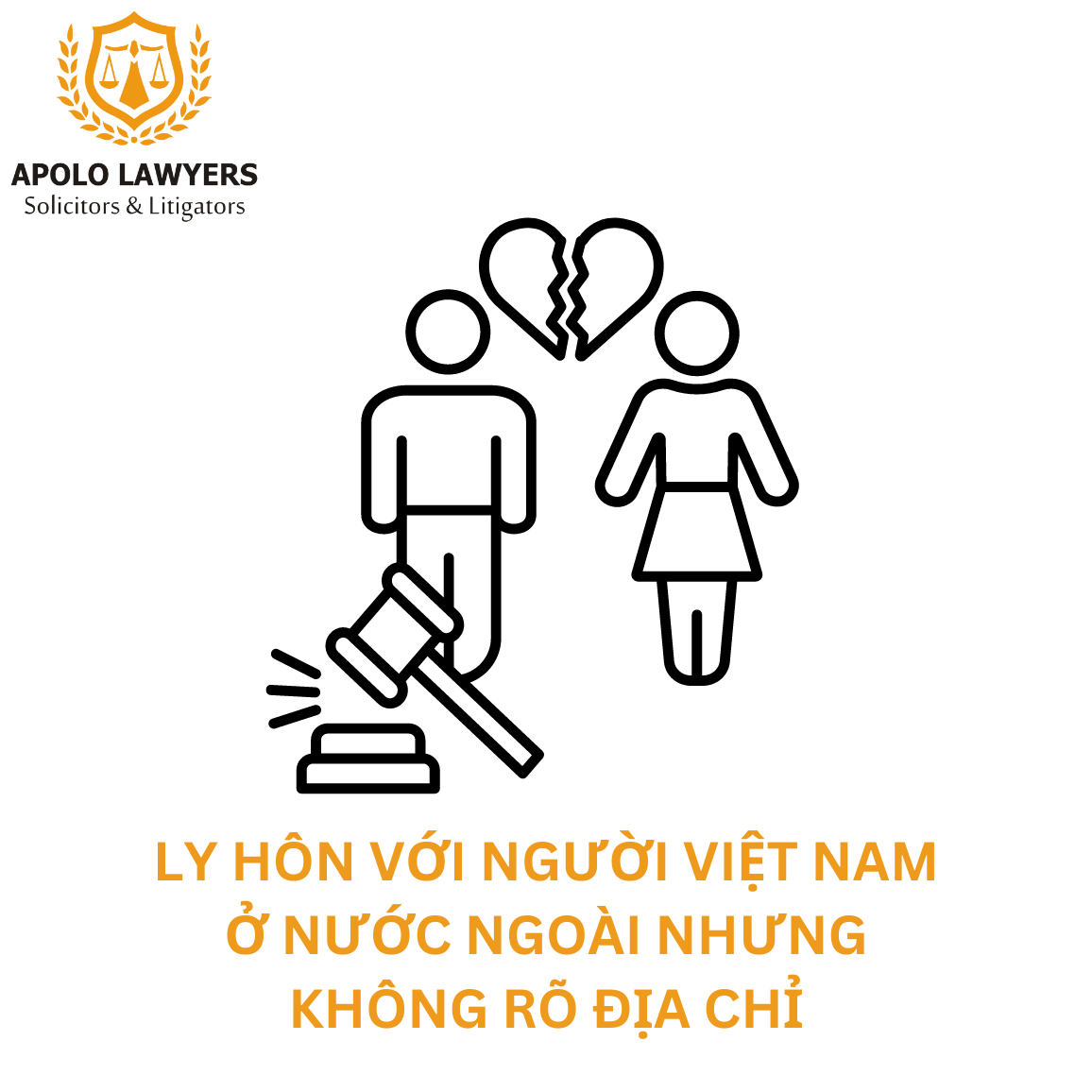 Ly hôn với người Việt Nam ở nước ngoài nhưng không rõ địa chỉ